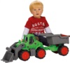 Машинка трактор с прицепом Big Power Tractor 56838 игрушки для мальчиков