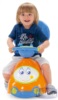 Машинка-каталка с ребенком Chicco Quattro 4 в 1 2013	вид спереди