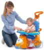 Ребенок в машинке-каталке Chicco Quattro 4 в 1 2013 с мамой 
