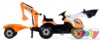 Трактор с ковшом и прицепом Smoby Builder Max арт. 710110 вид сбоку