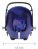 Автокресло Britax-Romer Baby-Safe I-Size размеры, вид спереди