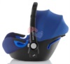 Автокресло Britax-Romer Baby-Safe I-Size с поднятым козырьком от солнца, вид сбоку