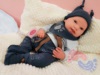 Кукла Antonio Juan Реборн младенец Джо вид с верху 