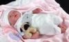  Кукла Antonio Juan Реборн спящий младенец Роман 40 см 8108 вид с боку