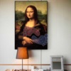Репродукция Мона Лиза Леонардо да Винчи 9130511