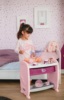 Кроватка 2 в 1 для пупсов Smoby Baby Nurse на столике можно провести все процедуры