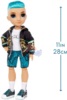 Игрушка Rainbow High Кукла Мальчик Fashion Doll - Teal Boy Candle River 572145 высотой 28 см