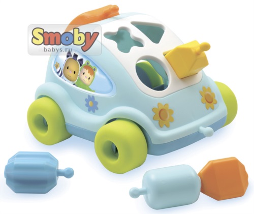 Автомобиль Smoby Blue с фигурками развивающий (Смоби Блу) арт.211118