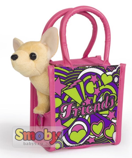 Мягкая игрушка Simba Chi Chi Love Собачка с маркерами 14 см 5895264