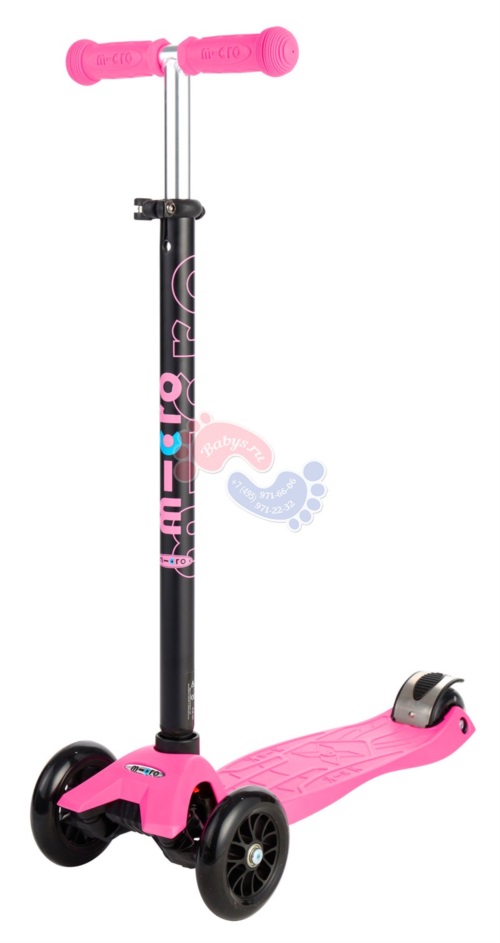 Самокат Maxi-Micro T-bar Shocking Pink MM0053 / Розовый