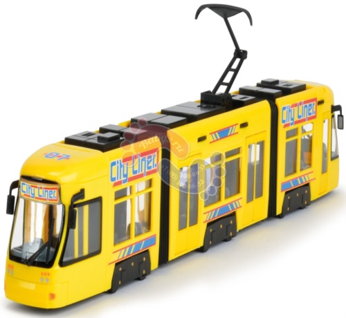 Трамвай Dickie Toys городской 46 см 3829000 желтый