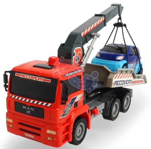 Игровой набор эвакуатор с машинкой Dickie Toys Air Pump, 31 см 3806000