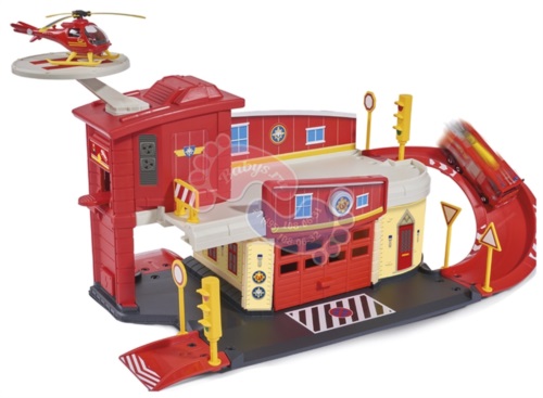 Пожарная станция с вертолетной площадкой Пожарный Сэм Dickie 3099623