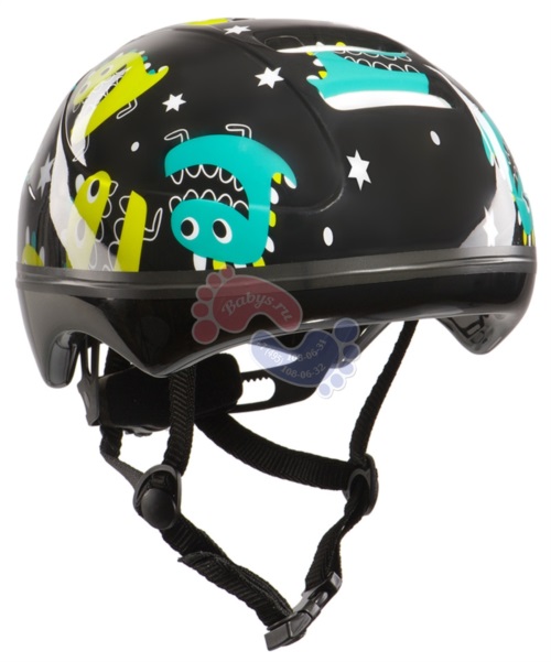 Шлем велосипедный Happy Baby Stonehead Black