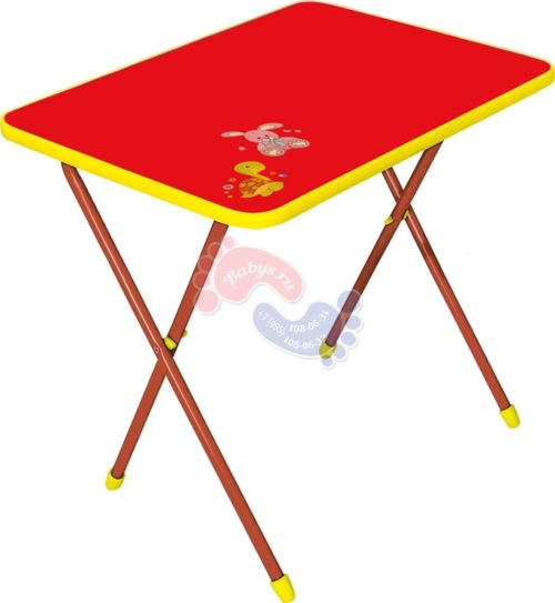 Детский стол Алина СА1 Ника Детям Красный