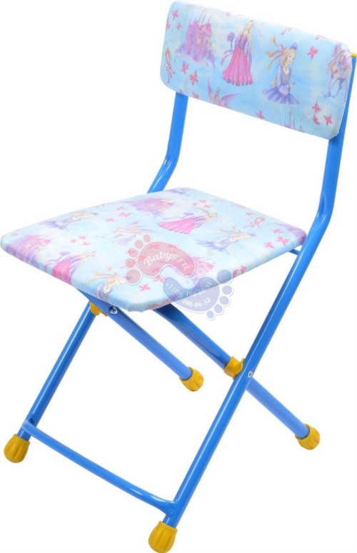 Детский стул Ника СТУ1 голубой Барби