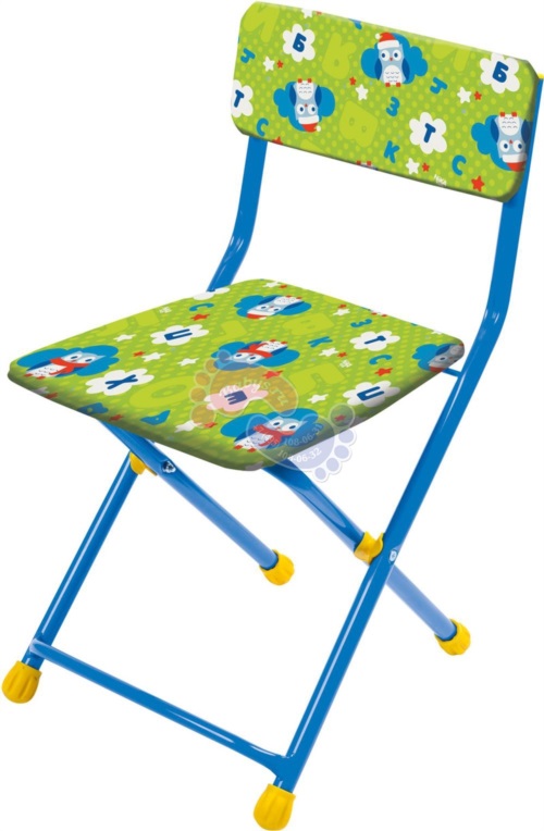 Детский стул Ника СТУ3 Совята на зеленом