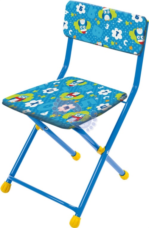 Детский стул Ника СТУ3 Совята на синем