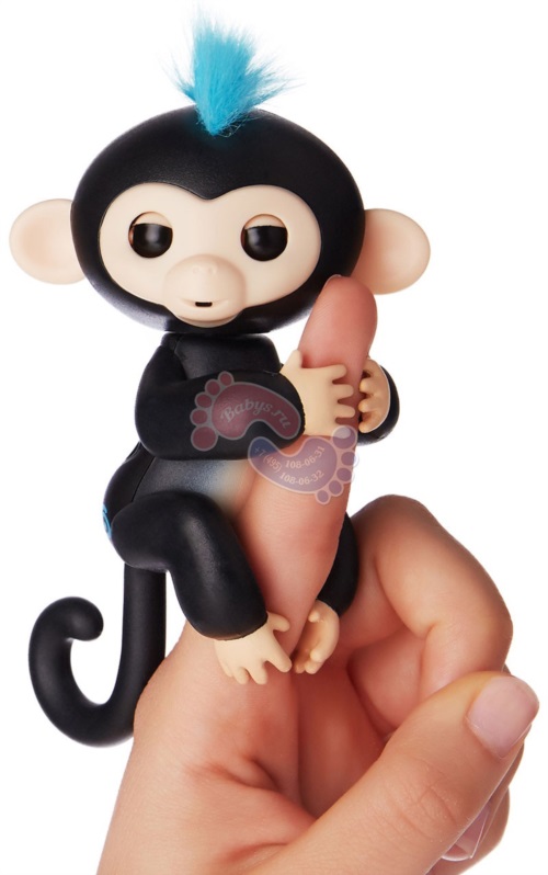 Интерактивная обезьянка Fingerlings Финн 3701А