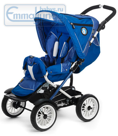 Прогулочная коляска Emmaljunga Scooter 2.0 PP Blue (Эммалджунга Скутер 2.0 П. П. Голубой) 2011
