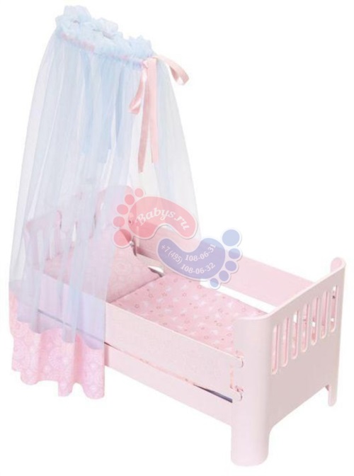 Кроватка для кукол Zapf Creation Baby Annabell 700-068 Спокойной ночи