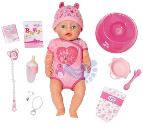 Интерактивная кукла Zapf Creation Baby Born Soft Touch 825-938