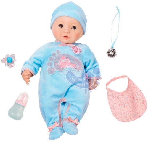 Кукла-мальчик многофункциональная Zapf Creation Baby Annabell 43 см 794-654
