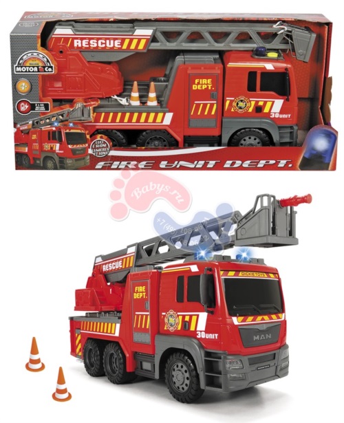 Пожарная машина Dickie Toys MAN со светом и звуком 54 см 3719017