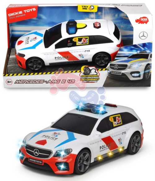 Машинка Dickie Toys Полицейский Mercedes-AMG E43 30 см 3716018