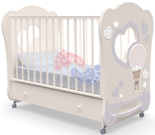 Детская кроватка Nuovita Stanzione Cute Bear Swing Vaniglia / Ваниль