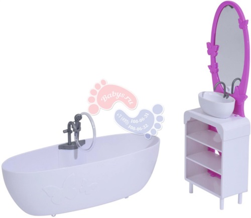 Игрушка Simba Мебель для ванной комнаты куклы Штеффи 4663234