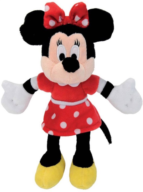 Nicotoy Disney Мягкая игрушка Минни Маус в красном платье 25 см 5876802