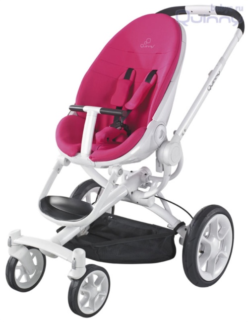 Детская четырехколесная прогулочная коляска Quinny Moodd 4 Pink Passion (Квинни Мудд 4 Пинк Пэшн) 2012