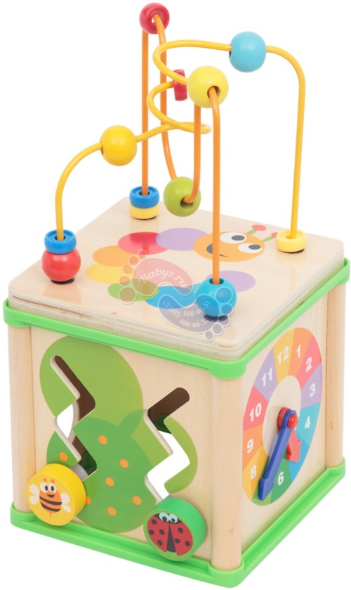 Детская игрушка Edufun Развитика развивающий Куб 5 в 1 РА-TB120140