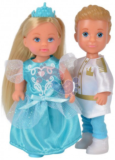 Куклы Simba Timmi и Evi принц и принцесса 12 см 5733071WBO