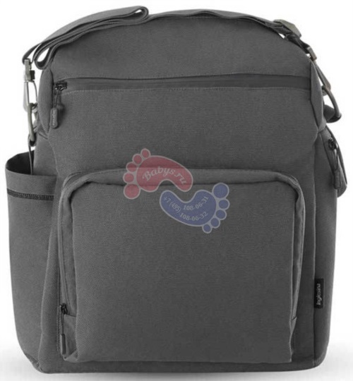Сумка-рюкзак Inglesina Adventure Bag для коляски Aptica XT Charcoal Grey