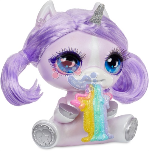 Фигурка MGA Poopsie Surprise Unicorn 567301 Фиолетовый единорог с волосами c аксессуарами