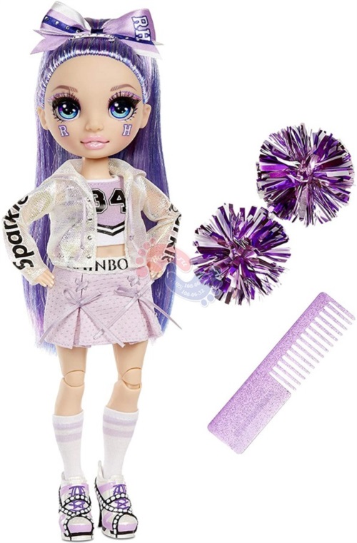Игрушка Rainbow High Кукла Cheer Doll - Violet Willow 572084 Purple