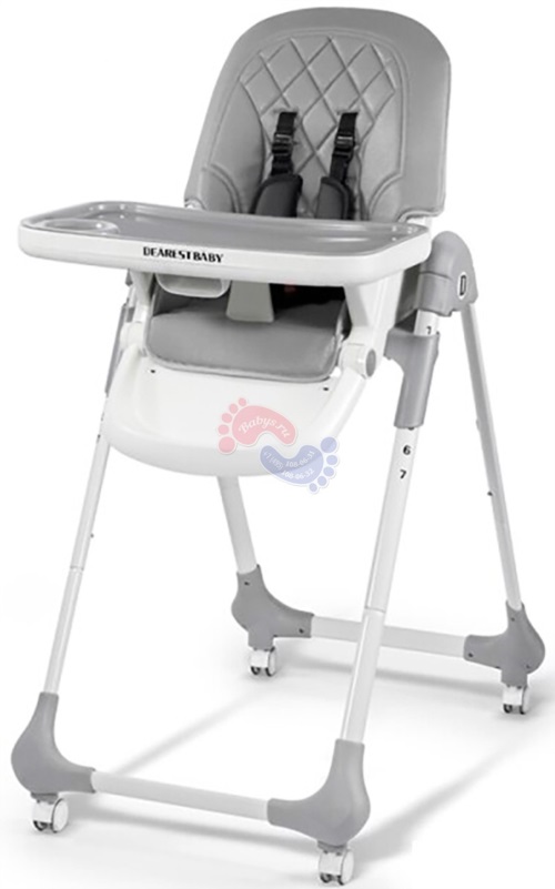 Стульчик для кормления Dearest Baby High Chair Grey