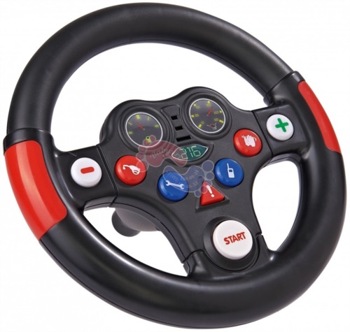 Детский руль для машинок BIG Racing Sound Wheel 800056487