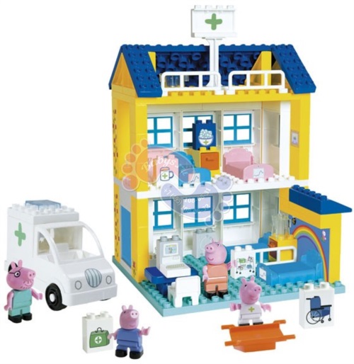Детский конструктор Больница BIG Peppa Pig 57081