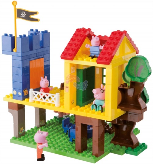 Детский конструктор дом на дереве Big Peppa Pig 57077