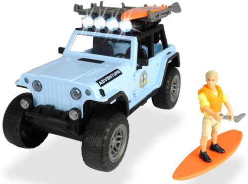 Детский набор серфера Dickie Toys Jeepster Commando PlayLife, свет, звук 3834001