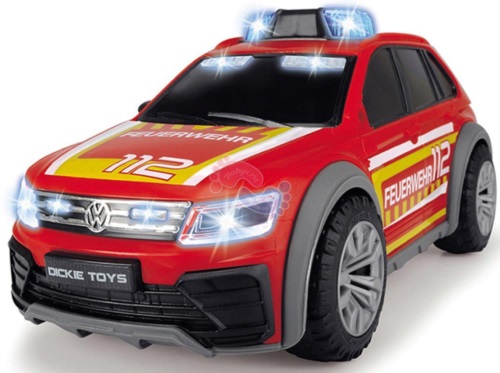 Детская пожарная машина Dickie Toys VW Tiguan R-Line, свет, звук 3714016 