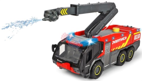 Детский пожарный Аэродромный автомобиль Dickie Toys, свет, звук 3719012 