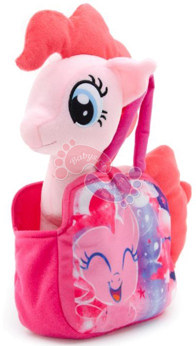 Детская мягкая игрушка YuMe Pinkie Pie My Little Pony пони в сумочке 25 см 12074 