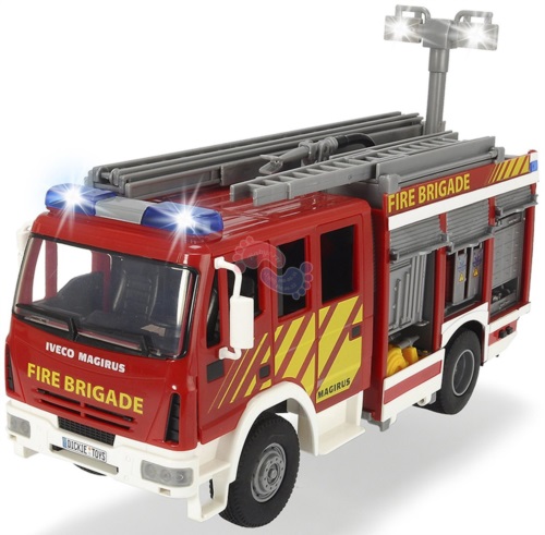 Детская пожарная машинка Dickie Toys, водяной насос, свет, звук 3717002 