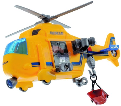 Детский спасательный вертолет Dickie Toys, свет, звук 3302003 