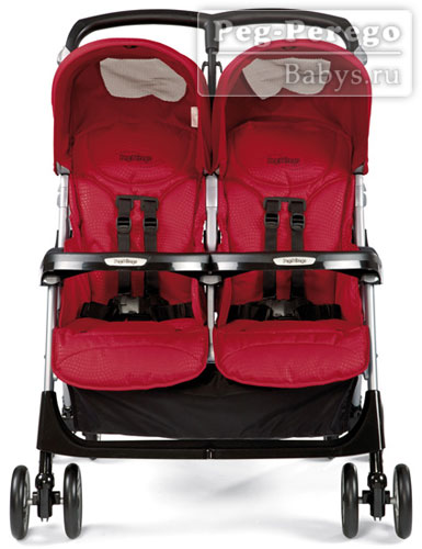 Детская прогулочная коляска Peg-Perego Aria Twin Marte (Пег-Перего Ария Твин Мартэ) 2013