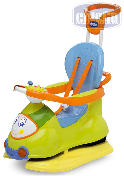 Машинка-каталка Chicco Quattro 4 в 1 Green (Кикко Куаттро Грин) 60703.20